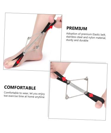 Healvian Tension Band Foot Exerciser | Toe Splint & Bunion Alignment Gym Belt | Thumb Correctors & Toe Straightener - Buy Online on GoSupps.com