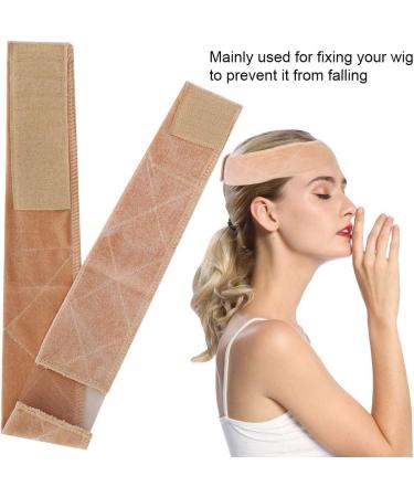 Lace Wig Grip Band Wig Grip Band Wig Comfort Bands Flannelette Prevent Headaches Scarf Hat Grip Band Headband Wig Hair Band For Headbands Non-Slip To Keep Wig Secured Beige  - Buy Online on GoSupps.com