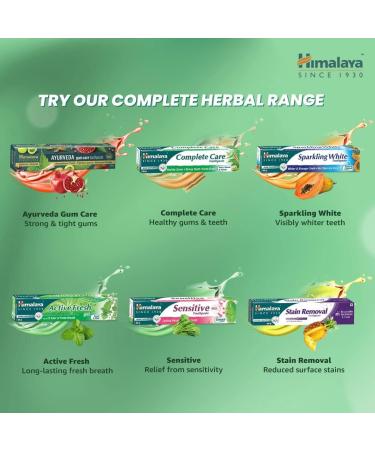 Himalaya Herbals Complete Care Toothpaste 80g - Natural Dental Protection & Fresh Breath | Worldwide Shipping available - Buy Online on GoSupps.com