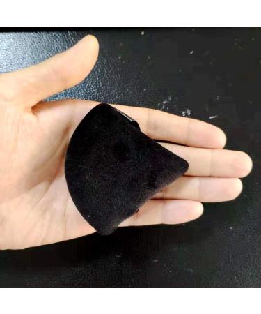 1/2 Pcs Hot Fashion Velvety Texture Washable Lightweight Makeup Puffs Triangle Velvet Powder Puff Mini Face Makeup sponge Face Powder Puff(1 Pc White) - Buy Online on GoSupps.com