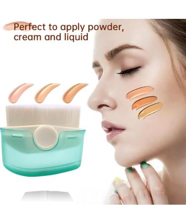 Sunscreen Applicator Suntan Lotion Applicator with Soft Bristles Sunblock Buddy Brush Set with Protective Caps Portable Sun Cream Brush Foundation Makeup Brushes for Travel - Buy Online on GoSupps.com