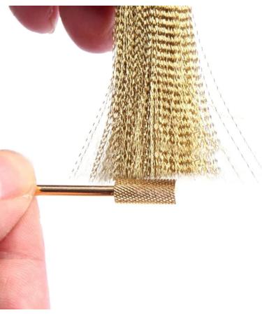 Nail Art Cleaning Brush - Copper Wire Bits for Manicure Durable & Portable Cleaner Tool Accessories - Buy Online on GoSupps.com