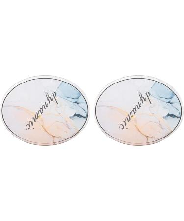 Nail Mixing Plate Nail Art Display Stand Comfortable Grip Nail Display Display Props for Home Salon Shop(Round shape) - Buy Online on GoSupps.com