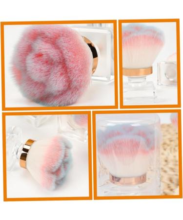 VINTORKY foundation makeup blusher makeup supplies powder dense foundation brush powder foundation brush manicure blush brush abs travel nail gradient powder - Buy Online on GoSupps.com