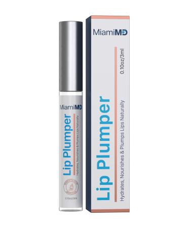 Lip Plumper - Premium Lip Plumping Gloss with Collagen and Vitamin E - Lip Enhancer and Rejuvinator - BHA Free Paraben Free Cruelty Free Skincare