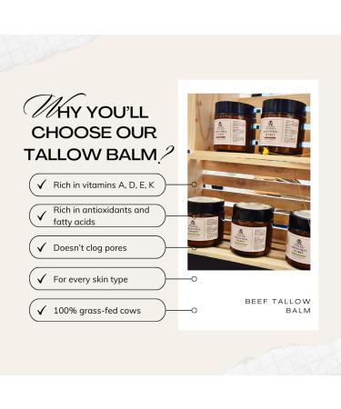 Restorative Tallow Balm, Muscle Relief Massage Balm, Grass-Fed Tallow, Emu Oil, Wintergreen, Mint & Rosemary Essential Oils, Post-Workout Recovery, 0.55 Oz 2 Ounce (Pack of 1) - Buy Online on GoSupps.com