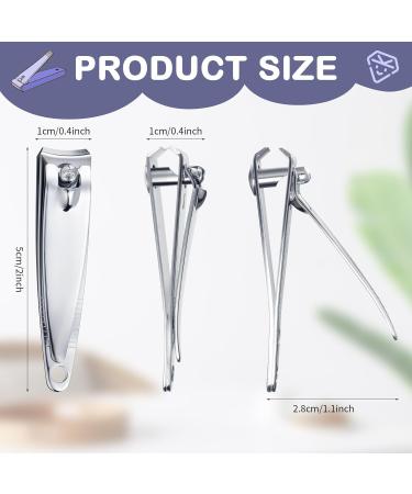 450 Pcs Stainless Steel Nail Clippers Bulk - Portable Toenail & Manicure Trimmer for Men & Women - Durable Travel Pedicure Clippers - Buy Online on GoSupps.com
