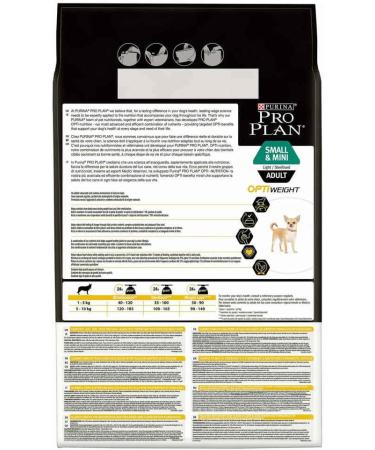 PURINA PRO PLAN | Small & Mini Adult | Light Sterilised Rich in Chicken | Dry food | small adult dogs | 7kg bag - Buy Online on GoSupps.com