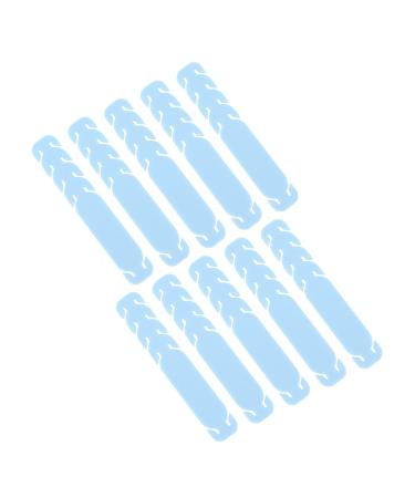 Hoement 10 piece of mask ear stretching buckle mask production ear cable bucket elastic mask strap buckle mask accessories mask rope buckle