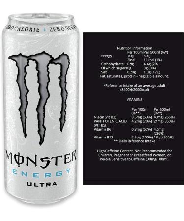  WDS Group Monster Energy Drink 500ml Box of 12 Boxes (Original Ultra Zero Ultra Fiesta Punch) - Buy Online on GoSupps.com