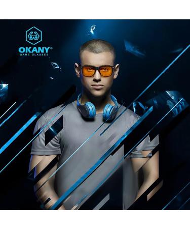 Blue Light Blocking Gaming Glasses ESports Computer Gamer Glasses Powerful Professional Screen Filter Anti-Fatigue Glare UV & Eyestrain Glasses for Women Men Black - Buy Online on GoSupps.com