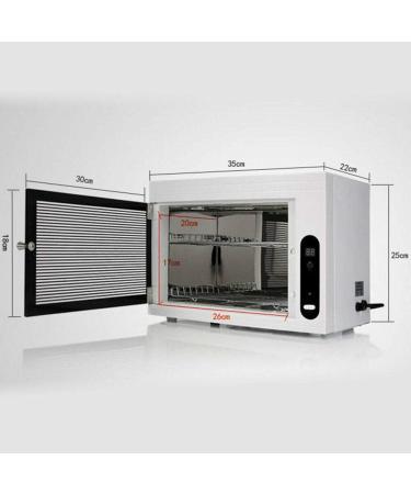 Ribasubb UV Disinfection Cabinet - 10L LED Steriliser for Manicure Tools Tweezers & Towels | 220V Ozone Sterilization Solution - Buy Online on GoSupps.com