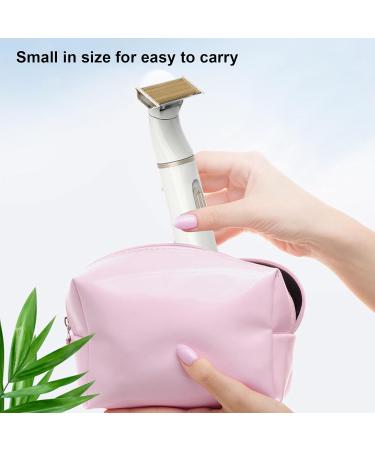 Dioche 5 in 1 Electric Hair Trimmer for Women - Rechargeable Low Noise Washable Clipper with 5 Heads for Eyebrows Nose and Face - International Shipping Available - Buy Online on GoSupps.com