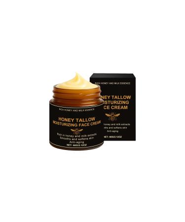 Cr me For Le Visage Au Suif De Miel-hydratation En Profondeur R paration Nourrissante De La Peau S che Hydratant Quotidien Absorption Rapide For Des Soins De La Peau Doux