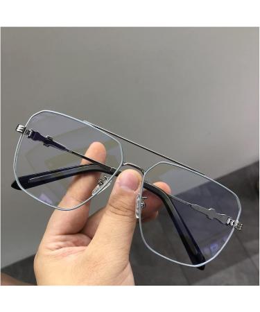 Zjdydy Anti-Blue Reading Glasses for Women - Stylish Double Jet Frames Large Size +1.0 Perfect for Street Shooting - Buy Online on GoSupps.com