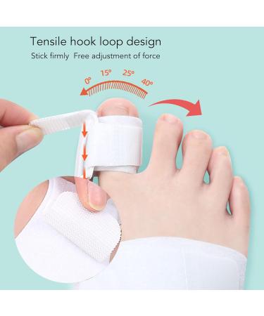 Bonwuno Big Toe Straightener - Adjustable Bunion Corrector for Home, Sleep, Office - Buy Online on GoSupps.com