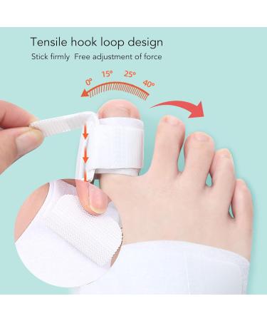 SUNGOOYUE Big Toe Straightener - Lightweight Adjustable Bunion Corrector for Home Sleep & Office - Buy Online on GoSupps.com