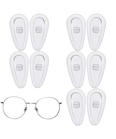 Lynsay glasses nasal pads 5 pairs of silicone glasses-nose pad substitutes-upgrade-glasses-nose pads slippery for sunglasses glasses accessories