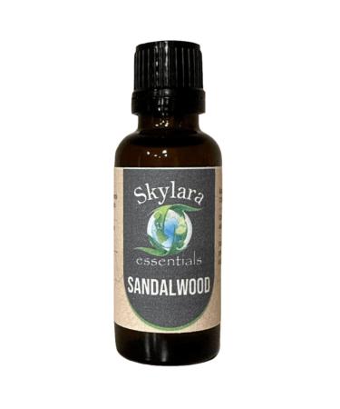 Organic Sandalwood Essential Oil for Calming Aroma Diffuser Candle Making | Long - Lasting Housewarming Gifts Thanksgiving and Christmas 10ml Sandalwood 10ml (0.33 Fl Oz) 0.33 Fl Oz (Pack of 1)