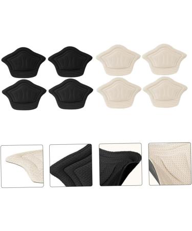 NOLITOY 4 Pairs Unisex Heel Pads - Protective Cushion for Sports Shoes | Anti-Wear Abrasion-Proof Heel Support - Buy Online on GoSupps.com