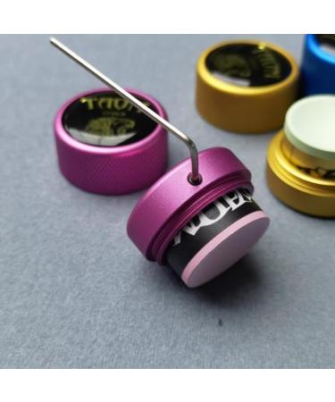 Yeuek Taom Pool Coarse Holder - Magnetic Mini Chalk Point Fall Container - Round Billiard Accessories with V10 Chalk - International Shipping - Buy Online on GoSupps.com