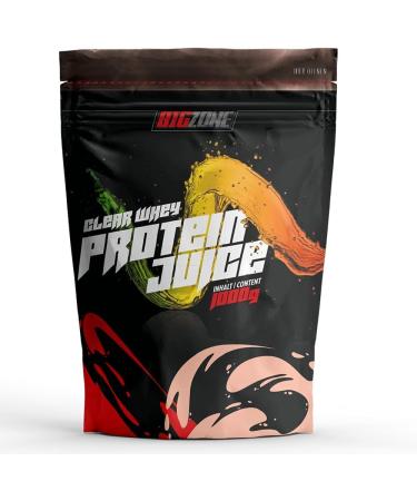 Big Zone Protein Juice | Whey Protein Isolate | Fruity with refreshing drink character and consistency | High protein | Protein powder with low levels of