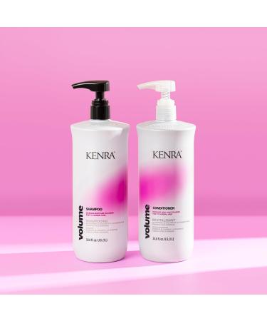 Kenra Volume Conditioner 33.8 oz | Boosts Volume Up to 45% | Body Bounce & Fullness | Adds Shine | Color Safe for Fine to Normal Hair - Buy Online on GoSupps.com