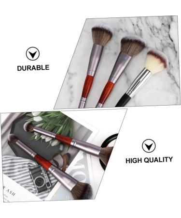 SOESFOUFU 3pcs Double-ended Makeup Brush Blush Brush Double-head Brush Hair Bubbles for Wooden Handle - Buy Online on GoSupps.com
