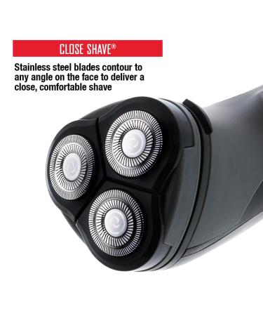 Buy Xtreme Digital Barbasol Rechargeable Electric Rotary Shaver - Stainless Steel Blades & Pop Up Trimmer for Ultimate Grooming | International Shipping Available - Buy Online on GoSupps.com