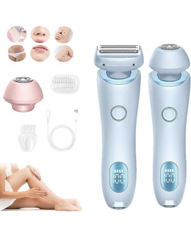 Duskofficial Razor Dusk Official Shaver Electric Shaver For Women Wet & Dry Use For Armpit Private Parts (Blue)