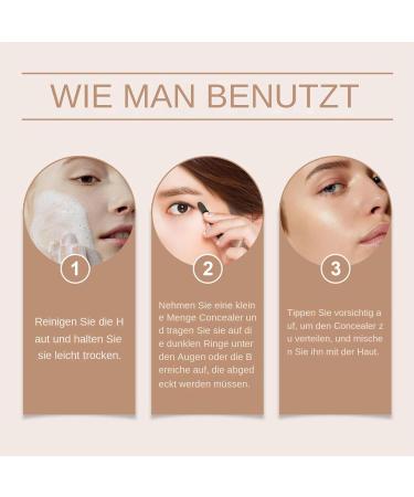 Correcteur de couleur - Azurant pour les cernes fonc s - Formule cr me l g re avec ingr dients nutritifs - Cadeau parfait pour les femmes et les m res Jaune p le - Buy Online on GoSupps.com