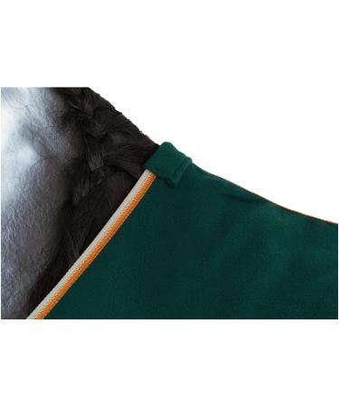 Buy Marengos Economic Sweat Rug - Breathable Fleece Blanket for Horses | Removable Cross Strap | 115cm Transport Blanket in Fir Green - Buy Online on GoSupps.com