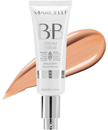 Marcelle CC Cream SPF 35 Medium Complete Correction & BB Cream Beauty Balm Light to Medium Medium CC Cream + BB Cream - Buy Online on GoSupps.com