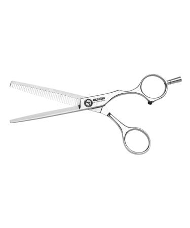 'Excelia Texturizer 6.0 Offset Ergonomic Thinning Scissors Bicycle Chainset 38 Teeth Teeth Top