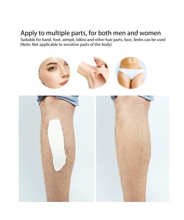 100g Pain-Free Hair Removal Wax | Gentle Waxing for Body Legs Face & Bikini Zone - Ideal for Fine Hair - Milk White - Buy Online on GoSupps.com