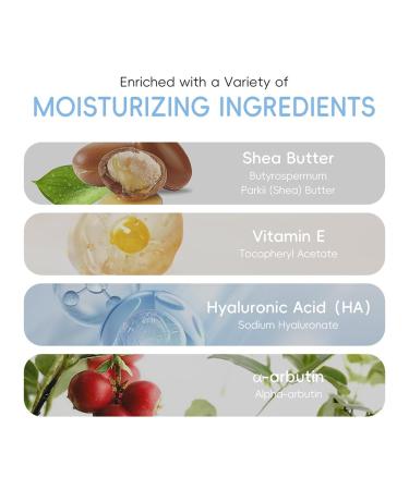 Wenrny Milk Body Lotion 7.1 Oz Hydrating Shea Butter Vitamin E Body Care Moisturizer for Deeply Hydrating Soften Skin and Reveal Skin Radiance Moisturizing Milk Body Cream for All Skin Types 1 PCS - Buy Online on GoSupps.com
