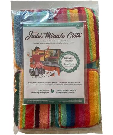 Clean Team Scrub & Shine: 16 Regular Rainbow Scrubbies and 2 Jude's Miracle Cloth - Buy Online on GoSupps.com