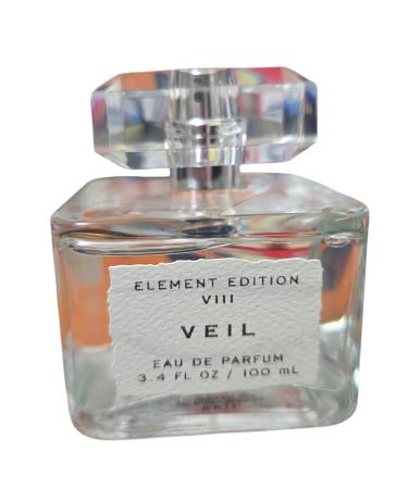 Tru Fragrance Element Edition Veil Eau De Parfum 3.4 Fl Oz 100ml - Women Perfume Best Smelling Scented Fragrance Vegan and Cruelty Free Unboxed