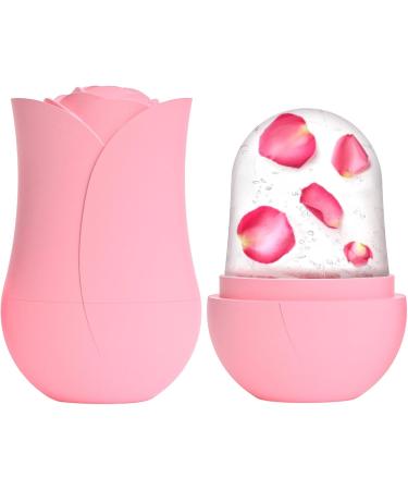 Face Ice Roller - Small Ice Cube Roller - Silicone Ice Face Roller Cube Ice Roller for Face and Eye Facial Beauty Ice Roller Skin Care Tools Pink - Buy Online on GoSupps.com