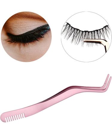 Buy Harilla Pink Eyelash Tweezers | DIY Eyelash Extensions Accessories & Tools for Perfect Application - Buy Online on GoSupps.com