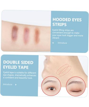 FRCOLOR 2 Sets Invisible Double Eyelid Sticker 2 Sided Tape Eyelid Stickers Eyelid Strips Adhesive Tape Eyes - Buy Online on GoSupps.com