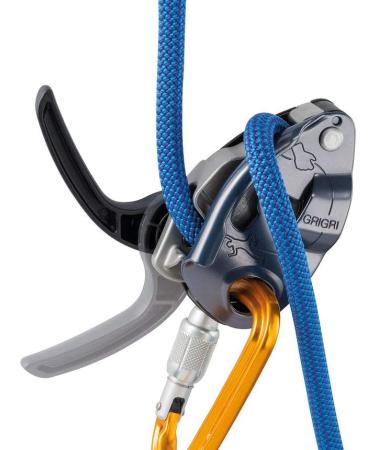 Petzl CORAX Climbing Kit with GRIGRI Belay System and Sm'D Carabiner - Grey - Buy Online on GoSupps.com