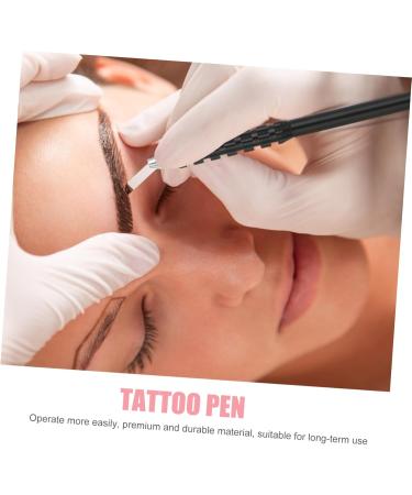 FRCOLOR 4 Pcs Embroidery Pen Hand Tools Makeup Eyebrow Pen Embroidered Pen Double Sided Eyebrow 1 count (Pack of 1) Black Pinkx2pcs - Buy Online on GoSupps.com