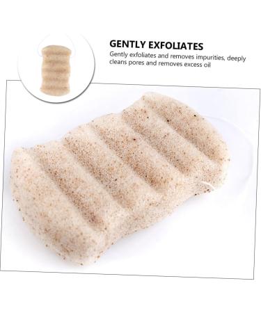 Didiseaon 1pc Bath Cotton Shower Sponge Face Tools for Skincare Beach Brush Sand Remover Scrub Sponge for Face Remove Makeup Skin Care Tools Facial Sponge Gum Clean - Buy Online on GoSupps.com