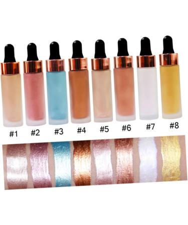 FOMIYES 2pcs Highlighter Enhanceer Re Fashion Highlight Drops Dc-# Three-dimensional Makeup Illuminating 1 count (Pack of 1) As Shownx2pcs - Buy Online on GoSupps.com