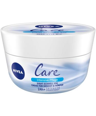 NIVEA 4-pack cream for body & face 4 x 50 ml jars Care Intensive Care 1.2 kg (1 pack) 4 x 50 ml