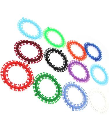 DOITOOL 25pcs Cartoon Colorful Orthodontic Ligature Ties - Fun Dental Oral Care Rings (Random Color) - Buy Online on GoSupps.com