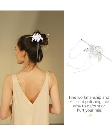 FRCOLOR Metal Hair Clips Bridal Hair Clip Rhinestone Hair Stick rhinestone hair bun clip metal ponytail holder tassel hair clip Crystal Hair Clip Metal Hair Clips Bridal Hair Clip - Buy Online on GoSupps.com