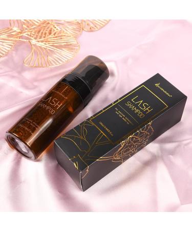 120ml Eyelash Shampoo for Extensions | Professional Lash Cleanser Foam | Salon & Home Use | Rose120 - Buy Online on GoSupps.com