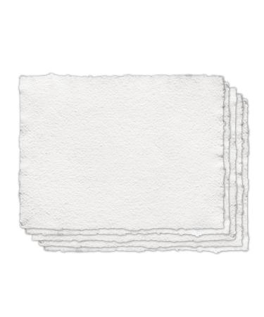 Indigo Artpapers 18 x 24 100% Cotton Handmade Paper for Mixed Media 200 GSM 5 Sheets/Pack (CO2001824MM) 18 x 24 Handmade Paper